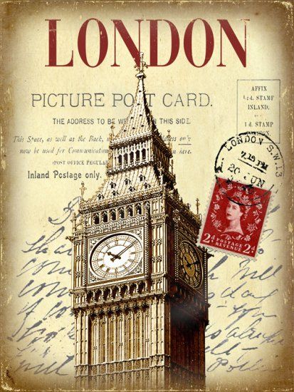 London ~ Picture Postcard: 
