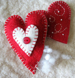 heart ornaments step 3