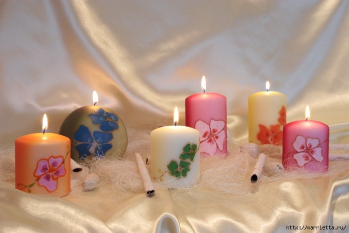 Создаем свечи с использованием пищевых продуктов и природных материалов (16)