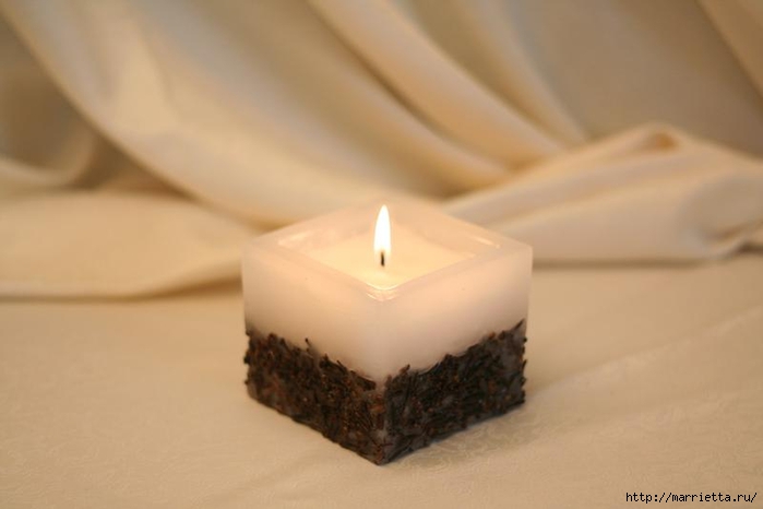 Создаем свечи с использованием пищевых продуктов и природных материалов (32)