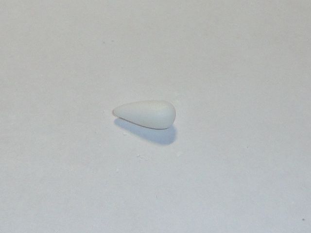 Капелька из полимерной глины - основа бутона